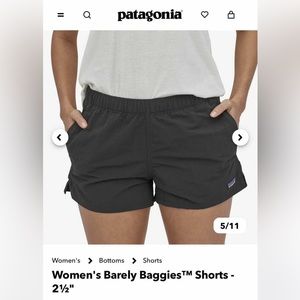 Patagonia barely baggies shorts